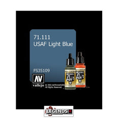 VALLEJO MODEL AIR:  :   USAF Light Blue  (17ml)  VAL 71.111