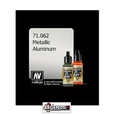VALLEJO MODEL AIR:  :  Aluminum (Metallic)  (17ml)  VAL 71.062