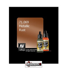 VALLEJO MODEL AIR:  :  Rust (Metallic)    (17ml)  VAL 71.069