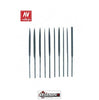 VALLEJO HOBBY TOOLS - Set of 10 Needle Files  #T03001