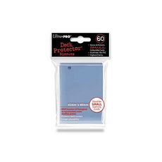ULTRA PRO - DECK SLEEVES - (60ct) Small Card Deck Protectors CLEAR