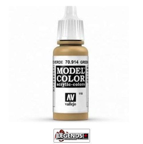 Vallejo Model Color 70.914 Green Ochre