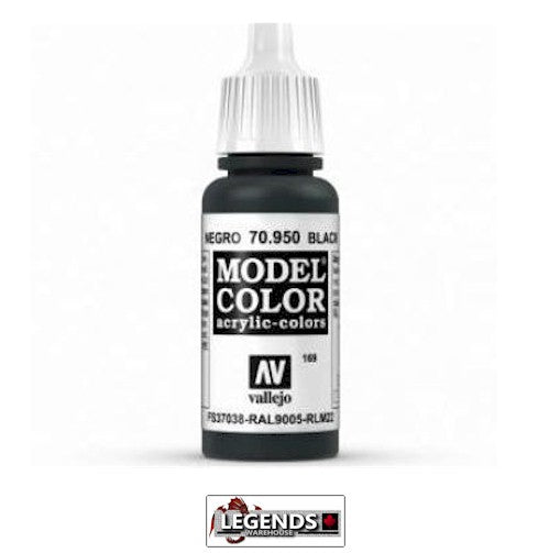 Vallejo Model Color 70.950 Matt Black