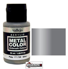 Vallejo Metal Color: Silver  Product #VAL 77.724