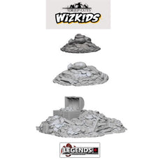 Deep Cuts Unpainted Miniatures: Treasure Piles #WZK72592