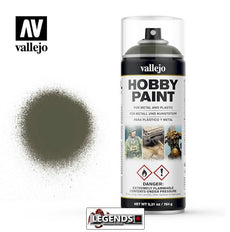 VALLEJO SPRAY PAINT - 400mL  Russian Green 4BO 28.003 *IN-STORE ONLY*