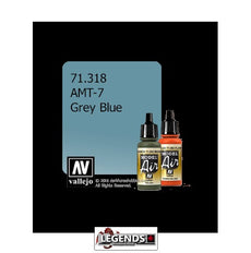 VALLEJO MODEL AIR:  :  AMT-7 Grey Blue  (17ml)  VAL 71.318