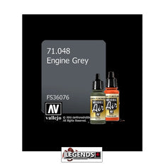 VALLEJO MODEL AIR:  :  Engine Grey  (17ml)  VAL 71.048