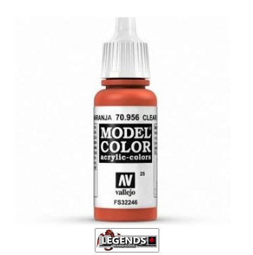 Vallejo Model Color 70.956 Clear Orange