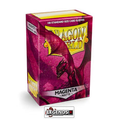 DRAGON SHIELD DECK SLEEVES - Dragon Shield • Matte Magenta