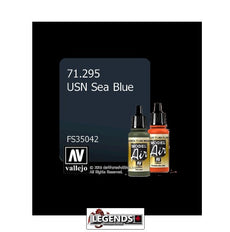 VALLEJO MODEL AIR:  :  USN Sea Blue  (17ml)  VAL 71.295