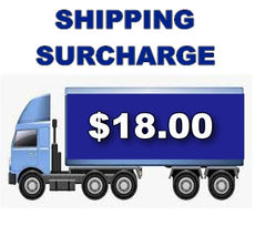 SHIPPING SURCHARGE    $18.00
