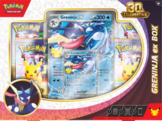 POKEMON 30TH CELEBRATION GRENINJA EX BOX COLLECTION