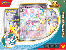 POKEMON 30TH CELEBRATION SYLVEON EX BOX COLLECTION