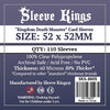 SLEEVE KINGS - 'KINGDOM DEATH MONSTER' SLEEVES 52MMX52MM 110CT