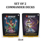 MTG - AETHERDRIFT    COMMANDER DECKS - SET OF 2  -  ENGLISH