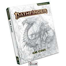 PATHFINDER -  (2ND EDITION)    REMASTER GM CORE BOOK  - LIMITED SKETCH COVER    HC