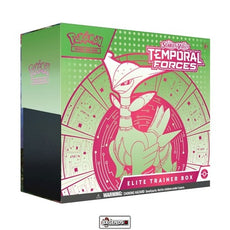 POKEMON - SCARLET AND VIOLET  -  TEMPORAL FORCES    IRON LEAVES  ELITE TRAINER BOX   (2024)