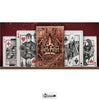 PLAYING CARDS  -  HARRY POTTER - RED      by  THEORY 11