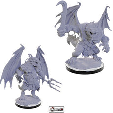 DUNGEONS & DRAGONS - UNPAINTED MINIATURES:   WV22   DRACONIAN MAGE/SOLDIER     #WZK90683