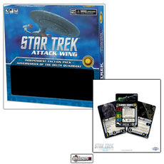 STAR TREK ATTACK WING - INDEPENDENT FACTION PACK ADVERSARIES OF DELTA    (2024)