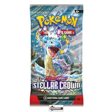 POKEMON - SCARLET AND VIOLET  -  STELLAR CROWN    BOOSTER PACK    (2024)