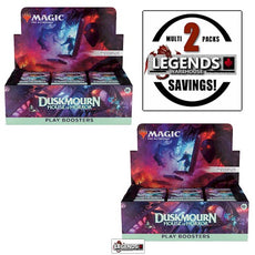 MTG - DUSKMOURN - HOUSE OF HORRORS    PLAY BOOSTER   2X BOX VALUE BUNDLE -  ENGLISH