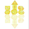 Sirius Dice - Sharp Yellow Fairy Dice Set 7