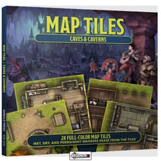MAP TILES :  CAVES AND CAVERNS   (2024)