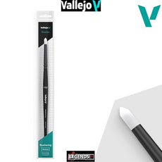 VALLEJO - PAINT BRUSHES - WEATHERING ROUND SYNTHETIC BRUSH   LARGE   #VALB08003