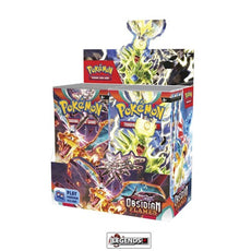 POKEMON - SCARLET AND VIOLET  -  OBSIDIAN FLAMES   BOOSTER BOX      (2023)