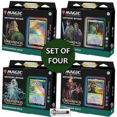 MTG - LORD OF THE RINGS  -  TALES OF MIDDLE-EARTH   -  SET OF 4 COMMANDER DECKS