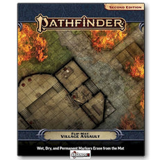 PATHFINDER - FLIP-MAT - VILLAGE ASSAULT