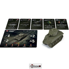 WORLD OF TANKS:  MINIATURES GAME  -  WV11 AMERICAN M4A3E2 SHERMAN      (2023)