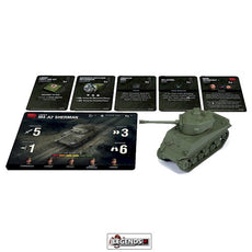 WORLD OF TANKS:  MINIATURES GAME  -   WV11 LOZA'S M4-A2 SHERMAN      (2023)