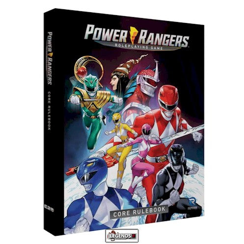 POWER RANGERS - RPG CORE RULEBOOK – LEGENDS WAREHOUSE