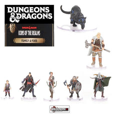 DUNGEONS & DRAGONS - ICONS - THE LEGEND OF DRIZZT - 35TH ANNIVERSARY -  TABLETOP COMPANIONS SET        WZK-96213