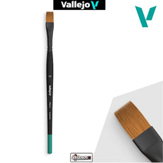 VALLEJO - PAINT BRUSHES -  FLAT   #10   SYNTHETIC HAIR - EFFECTS  BRUSH          #BO4010