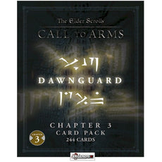 THE ELDER SCROLLS - CALL TO ARMS :  CHAPTER 3 CARD PACK DAWNGUARD     #MUH330301