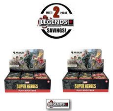 MTG - UNIVERSES BEYOND: MARVEL SUPER HEROES - 2x PLAY BOOSTER BOX BUNDLE