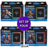 MTG - DOCTOR WHO   COMMANDER  - SET OF 4 DECKS - ENGLISH