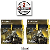 MTG - UNIVERSES BEYOND : FALLOUT - 2X COLLECTOR BOOSTER BOX VALUE BUNDLE
