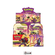 POKEMON - SCARLET AND VIOLET  -  SHROUDED FABLE    MINI TIN DISPLAY