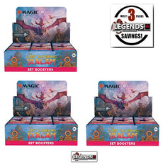 MTG - THE LOST CAVERNS OF IXALAN - 3X  SET BOOSTER BOX BUNDLE  -   ENGLISH