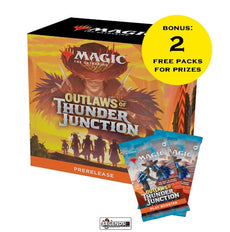 MTG - OUTLAWS OF THUNDER JUNCTION   PRE-RELEASE AT HOME KIT -   ENGLISH
