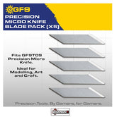 GF9  -  HOBBY TOOLS:    MICRO KNIFE BLADE PACK