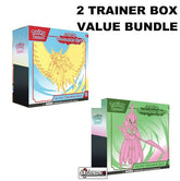 POKEMON - SCARLET AND VIOLET  -  PARADOX RIFT   (2) x  ELITE TAINER BOX   VALUE BUNDLE   (2023)