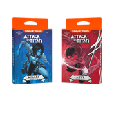 ATTACK ON TITAN BATTLE FOR HUMANITY CLASH DECKS - (MIKASA / LEVI) - SET OF 2