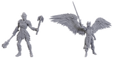 DUNGEONS & DRAGONS - UNPAINTED MINIATURES:   SPECIAL EDITION BALDUR'S GATE 3 - DAME AYLIN & MINTHARA  #WZK96369 - NEW RELEASE