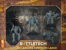 BATTLETECH ILLICIAN LANCERS COMMAND LANCE FORCE PACK - CAT38002